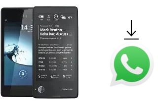 Como baixar e instalar o WhatsApp em Yota YotaPhone