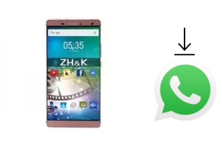 Como baixar e instalar o WhatsApp em ZH-K Mobile Evo