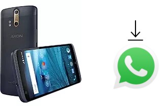 Como baixar e instalar o WhatsApp em ZTE Axon Pro