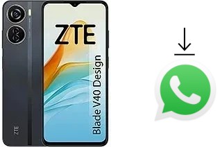 Como baixar e instalar o WhatsApp em ZTE Blade V40 Design