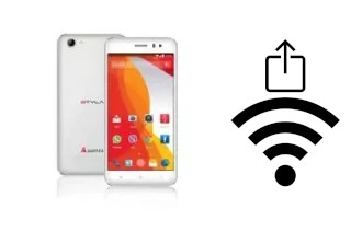 Como gerar um código QR com a senha Wifi em um Aamra STYLA