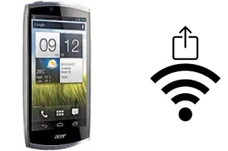 Como gerar um código QR com a senha Wifi em um Acer CloudMobile S500