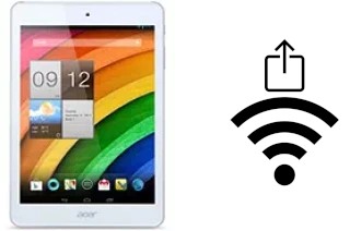 Como gerar um código QR com a senha Wifi em um Acer Iconia A1-830