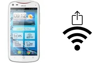 Como gerar um código QR com a senha Wifi em um Acer Liquid E2