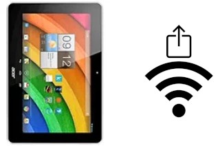 Como gerar um código QR com a senha Wifi em um Acer Iconia Tab A3