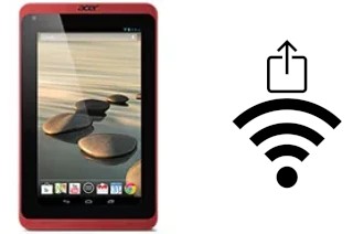 Como gerar um código QR com a senha Wifi em um Acer Iconia B1-721