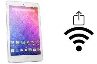 Como gerar um código QR com a senha Wifi em um Acer Iconia One 8 B1-820