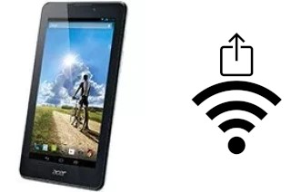 Como gerar um código QR com a senha Wifi em um Acer Iconia Tab 7 A1-713