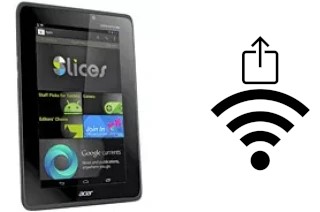 Como gerar um código QR com a senha Wifi em um Acer Iconia Tab A110