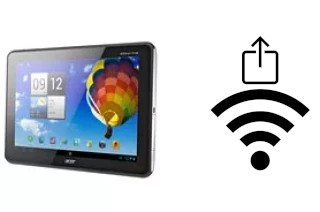 Como gerar um código QR com a senha Wifi em um Acer Iconia Tab A511