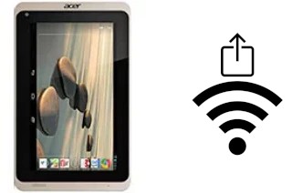 Como gerar um código QR com a senha Wifi em um Acer Iconia B1-720