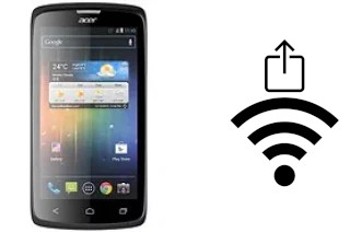 Como gerar um código QR com a senha Wifi em um Acer Liquid C1