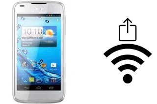 Como gerar um código QR com a senha Wifi em um Acer Liquid Gallant Duo