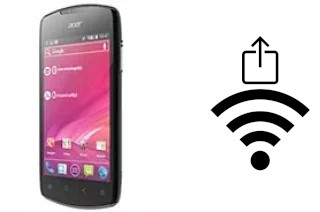 Como gerar um código QR com a senha Wifi em um Acer Liquid Glow E330