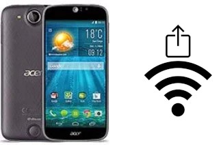 Como gerar um código QR com a senha Wifi em um Acer Liquid Jade S