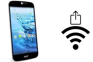 Como gerar um código QR com a senha Wifi em um Acer Liquid Jade Z