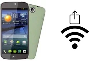 Como gerar um código QR com a senha Wifi em um Acer Liquid Jade