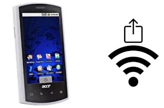 Como gerar um código QR com a senha Wifi em um Acer Liquid