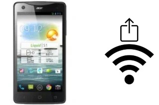 Como gerar um código QR com a senha Wifi em um Acer Liquid S1