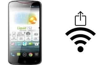 Como gerar um código QR com a senha Wifi em um Acer Liquid S2