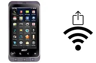 Como gerar um código QR com a senha Wifi em um Acer Stream