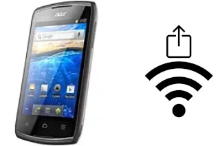 Como gerar um código QR com a senha Wifi em um Acer Liquid Z110