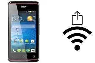 Como gerar um código QR com a senha Wifi em um Acer Liquid Z200