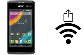 Como gerar um código QR com a senha Wifi em um Acer Liquid Z220