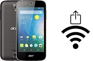 Como gerar um código QR com a senha Wifi em um Acer Liquid Z330