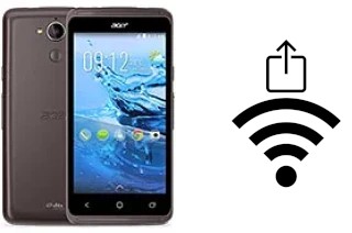 Como gerar um código QR com a senha Wifi em um Acer Liquid Z410