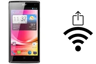 Como gerar um código QR com a senha Wifi em um Acer Liquid Z5