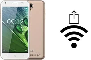 Como gerar um código QR com a senha Wifi em um Acer Liquid Z6