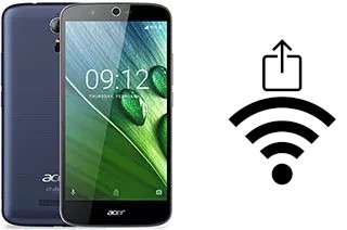 Como gerar um código QR com a senha Wifi em um Acer Liquid Zest Plus