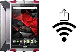 Como gerar um código QR com a senha Wifi em um Acer Predator 8