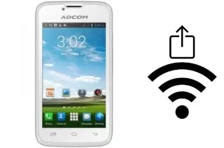 Como gerar um código QR com a senha Wifi em um Adcom A430 Plus