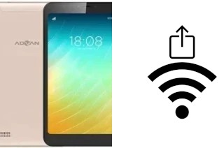 Como gerar um código QR com a senha Wifi em um Advan G-Tab 8