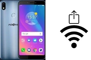 Como gerar um código QR com a senha Wifi em um Advan G2 Plus