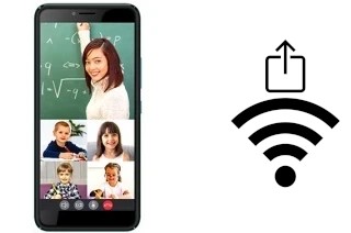 Como gerar um código QR com a senha Wifi em um Advan NasaPlus School Hero