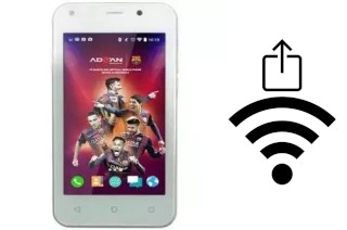 Como gerar um código QR com a senha Wifi em um Advan S4P