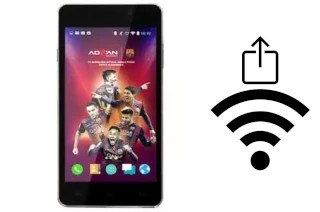 Como gerar um código QR com a senha Wifi em um Advan S50A