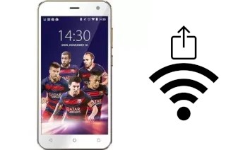 Como gerar um código QR com a senha Wifi em um Advan S50D