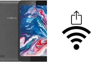 Como gerar um código QR com a senha Wifi em um Advan Tab 8