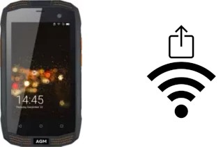 Como gerar um código QR com a senha Wifi em um AGM A2