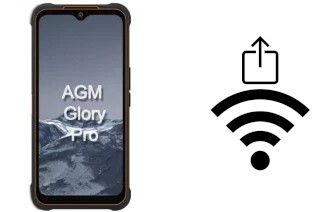 Como gerar um código QR com a senha Wifi em um AGM GLORY PRO