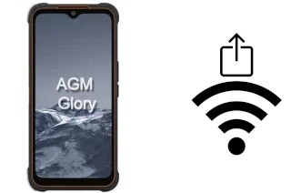 Como gerar um código QR com a senha Wifi em um AGM GLORY