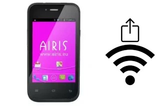 Como gerar um código QR com a senha Wifi em um Airis TM36DM