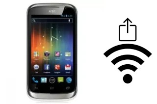 Como gerar um código QR com a senha Wifi em um Airis TM400