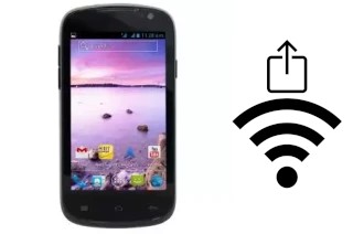 Como gerar um código QR com a senha Wifi em um Airis TM450