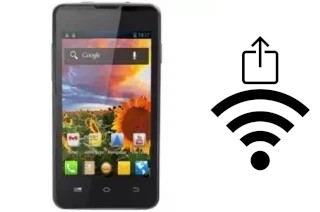 Como gerar um código QR com a senha Wifi em um Airis TM45TM