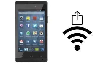 Como gerar um código QR com a senha Wifi em um Airis TM485M